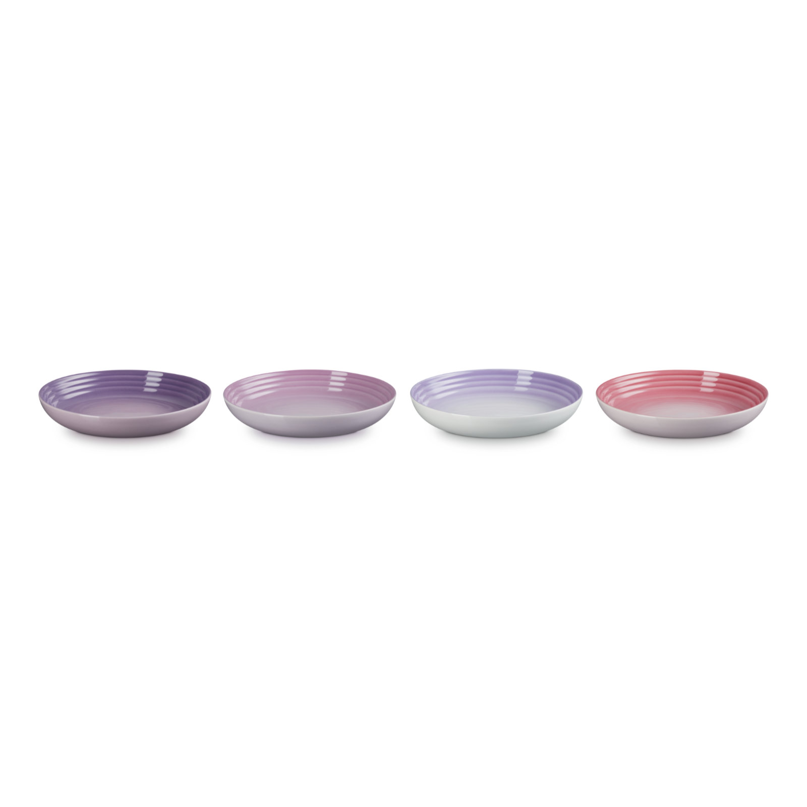 Set of 4 Vancouver Pasta Stoneware Bowl Multicolor 22cm
