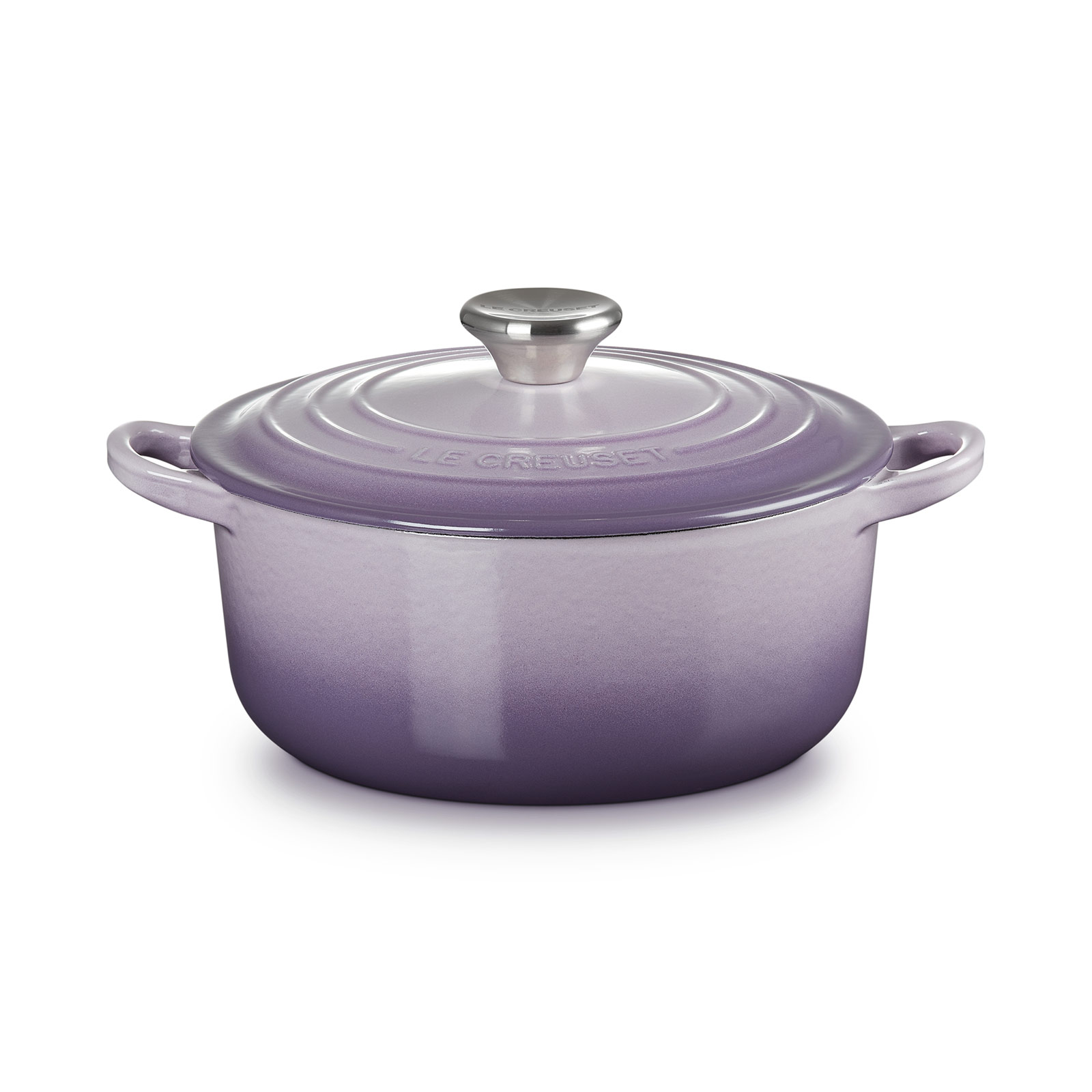 Round French Oven Bluebell Purple 20cm