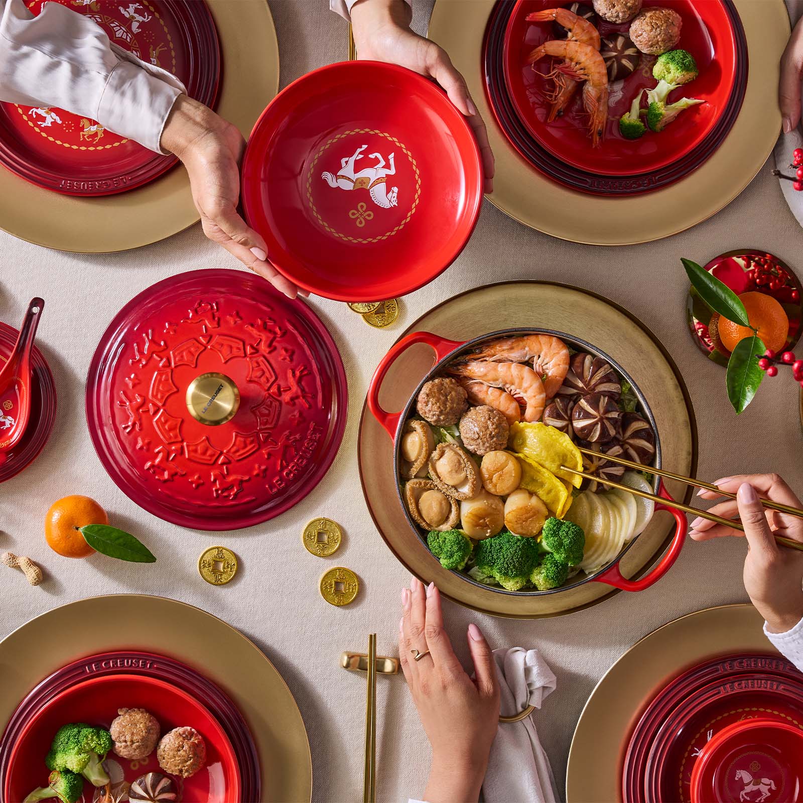 Carousel Manila Round Dish image number 6