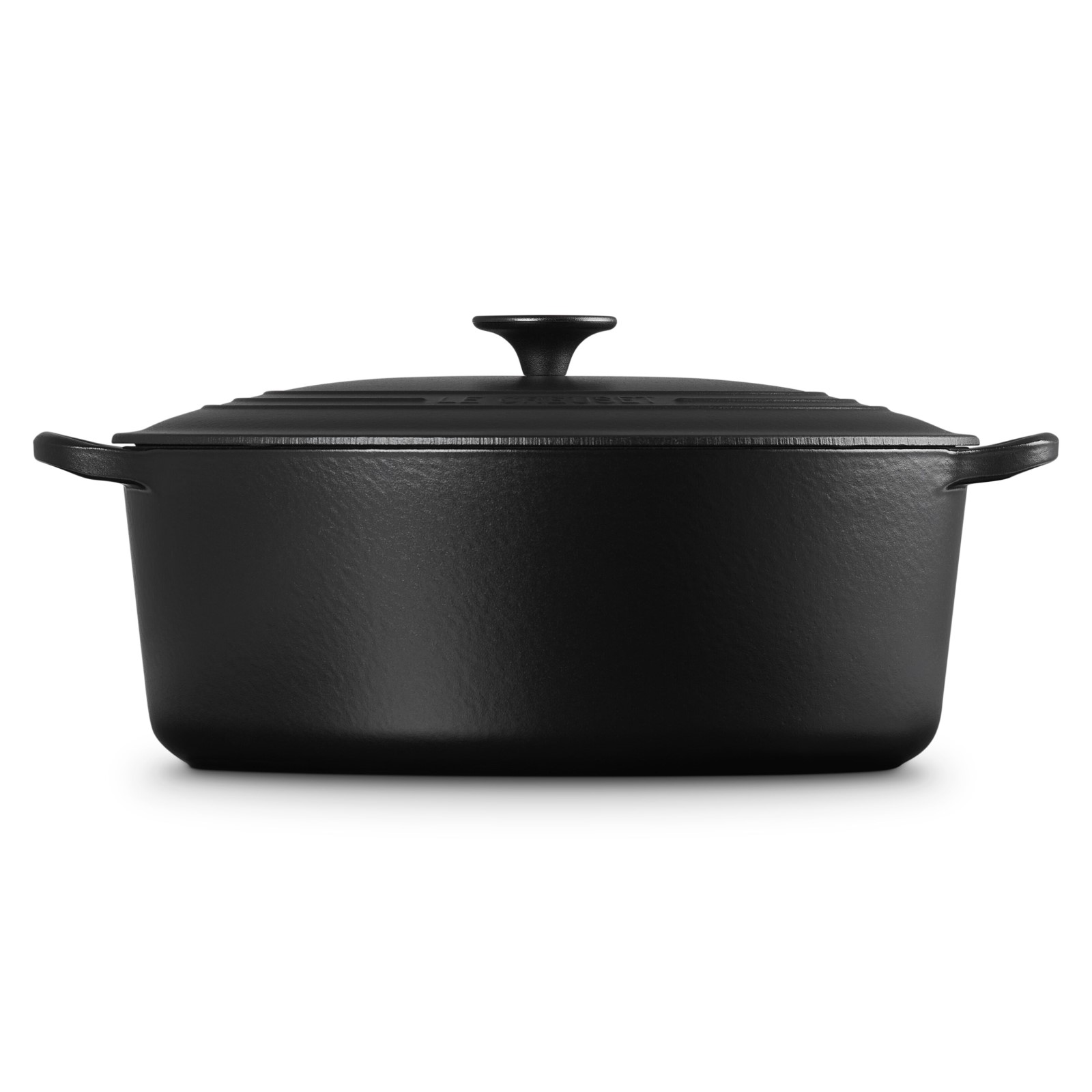 Oval French Oven Black Interior image number 2