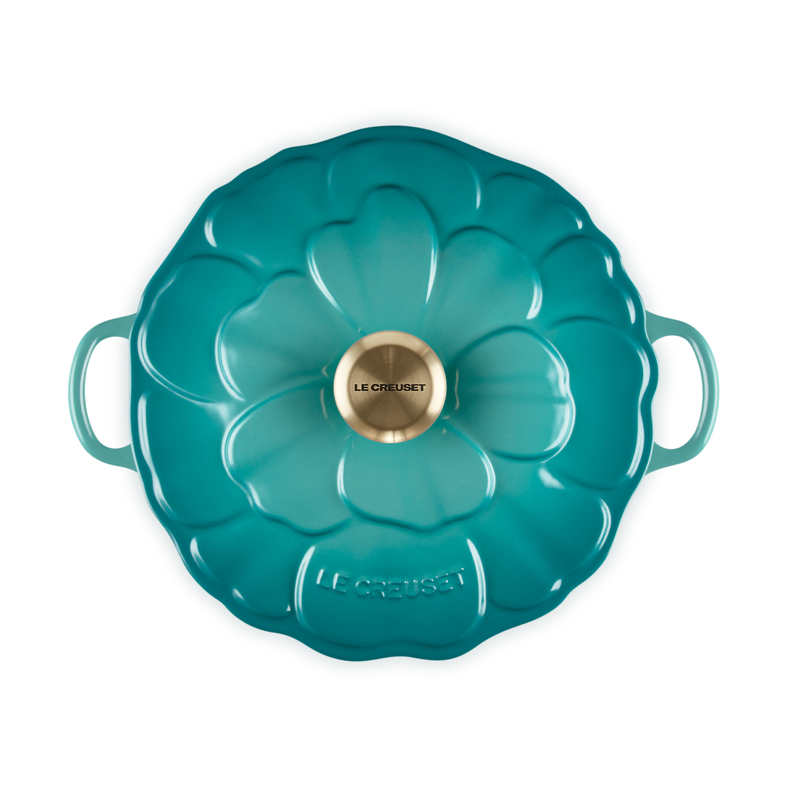 Signature Petal Braiser Light Gold Knob image number 3