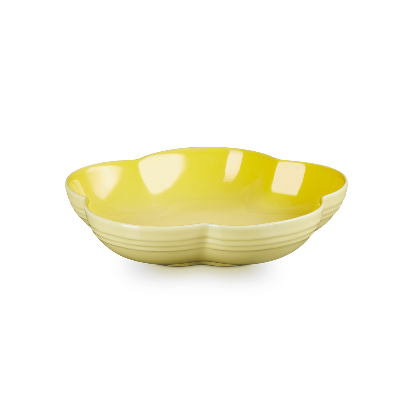 Flower Stoneware Dish image number 1