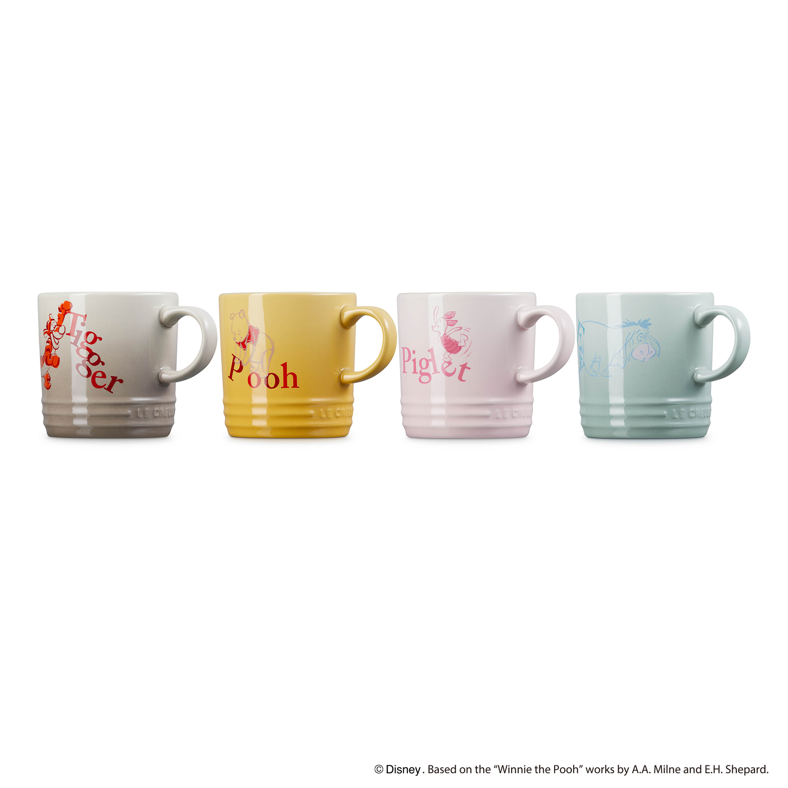 Set of 4 Winnie the Pooh London Coffee Mug image number 2