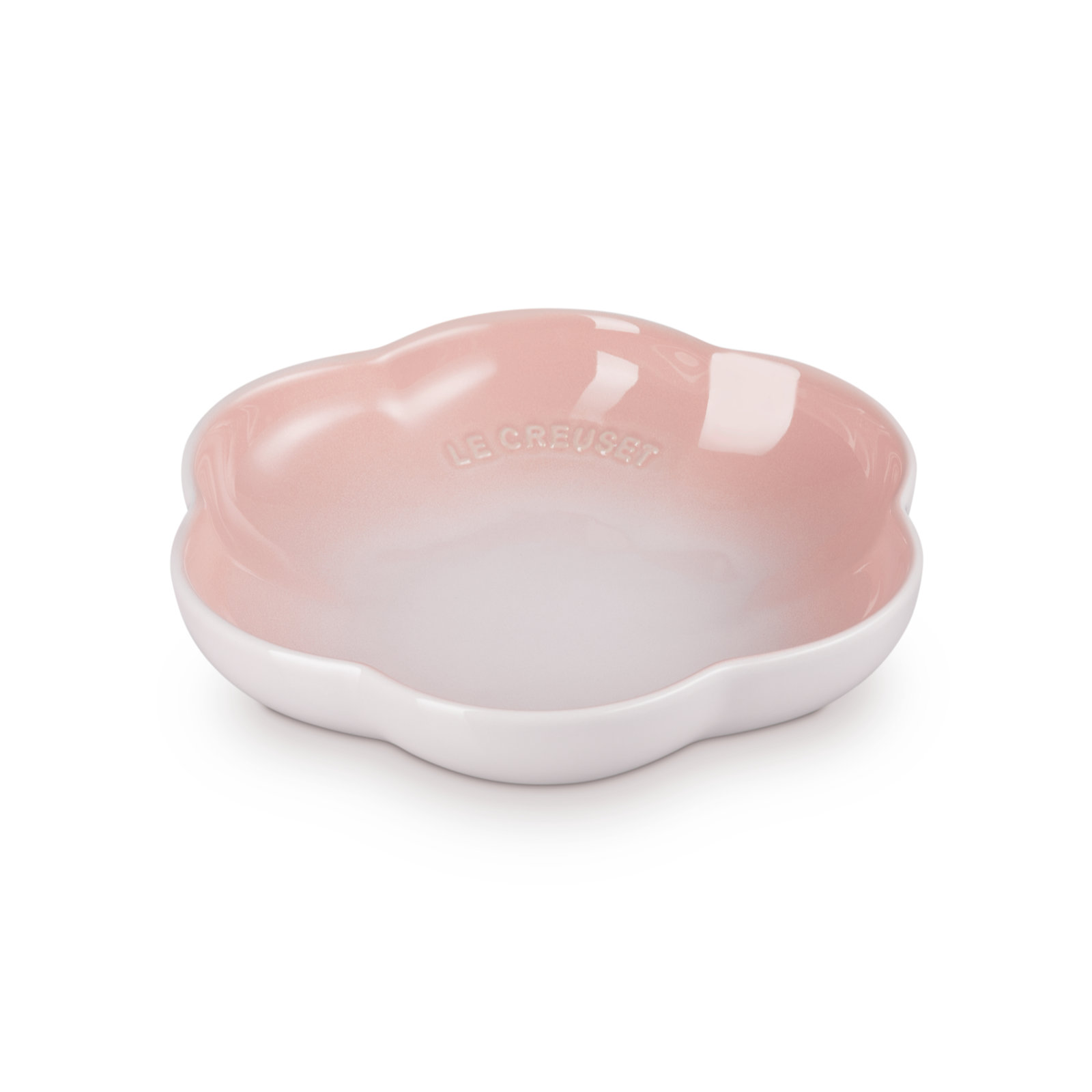 Seoul Sphere Floral Dish Shell Pink 20cm