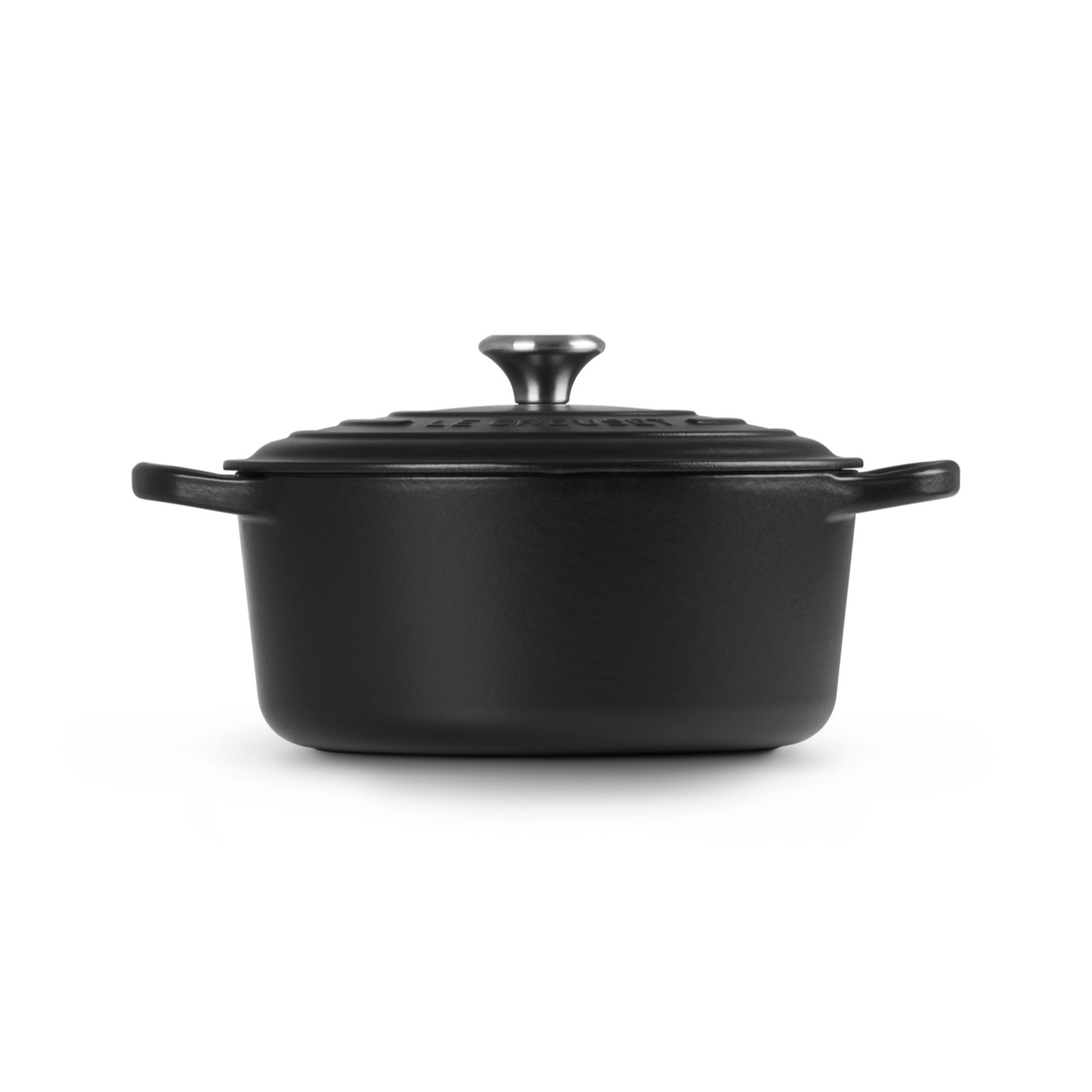 Round French Oven Silver Knob image number 2