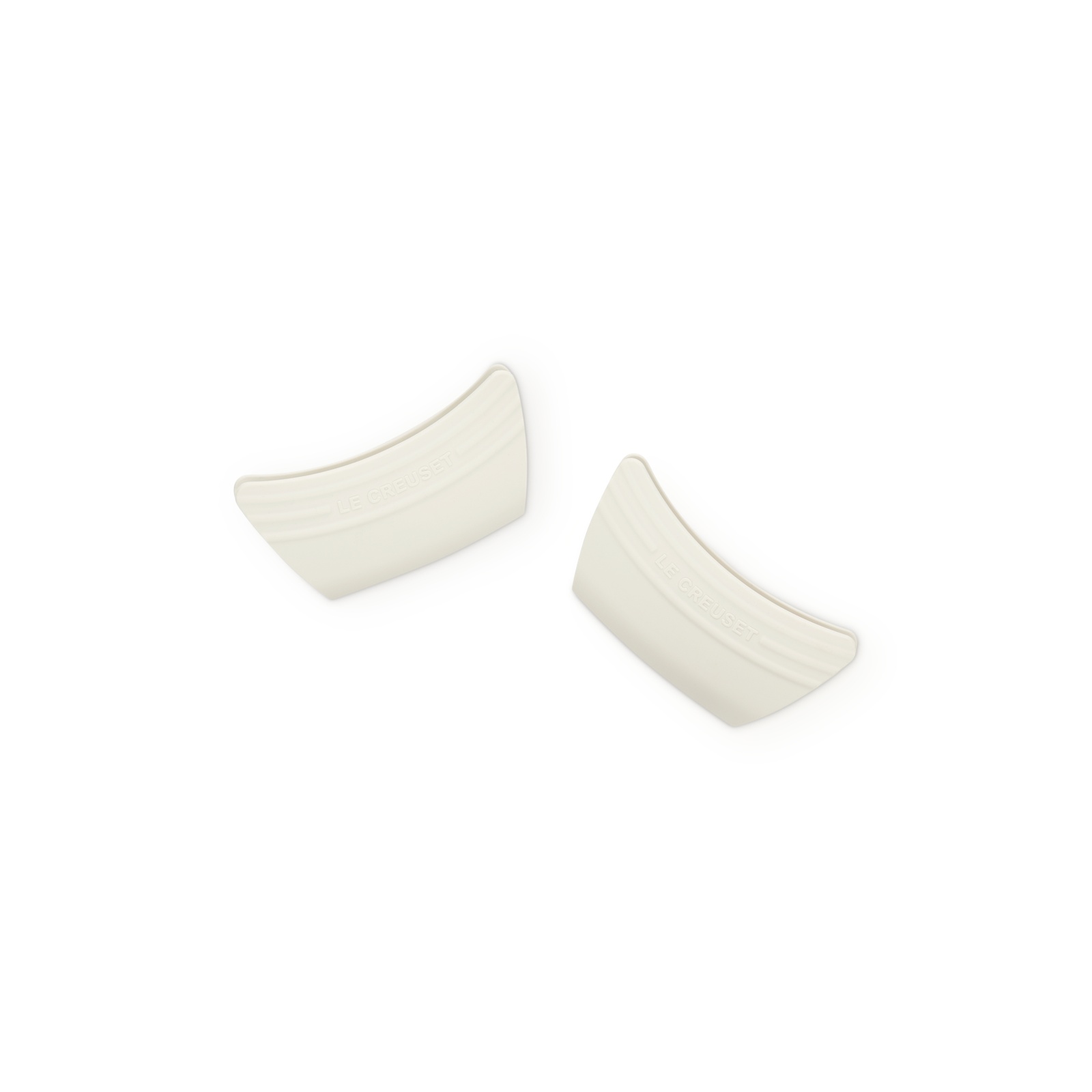 Silicone Set of 2 Side Handle Grip Meringue