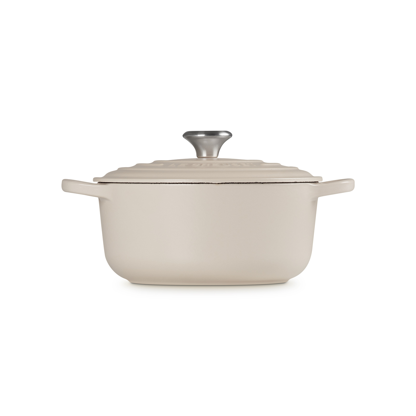 Round French Oven Silver Knob image number 2