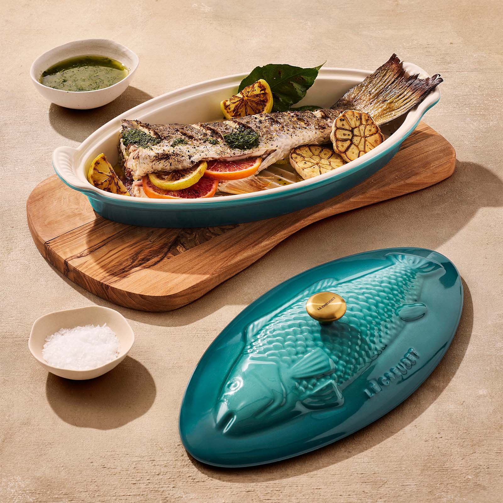 Heritage Fish Baker with Lid image number 5