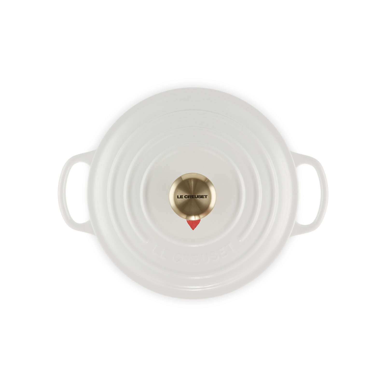 Round French Oven Light Gold Knob image number 3