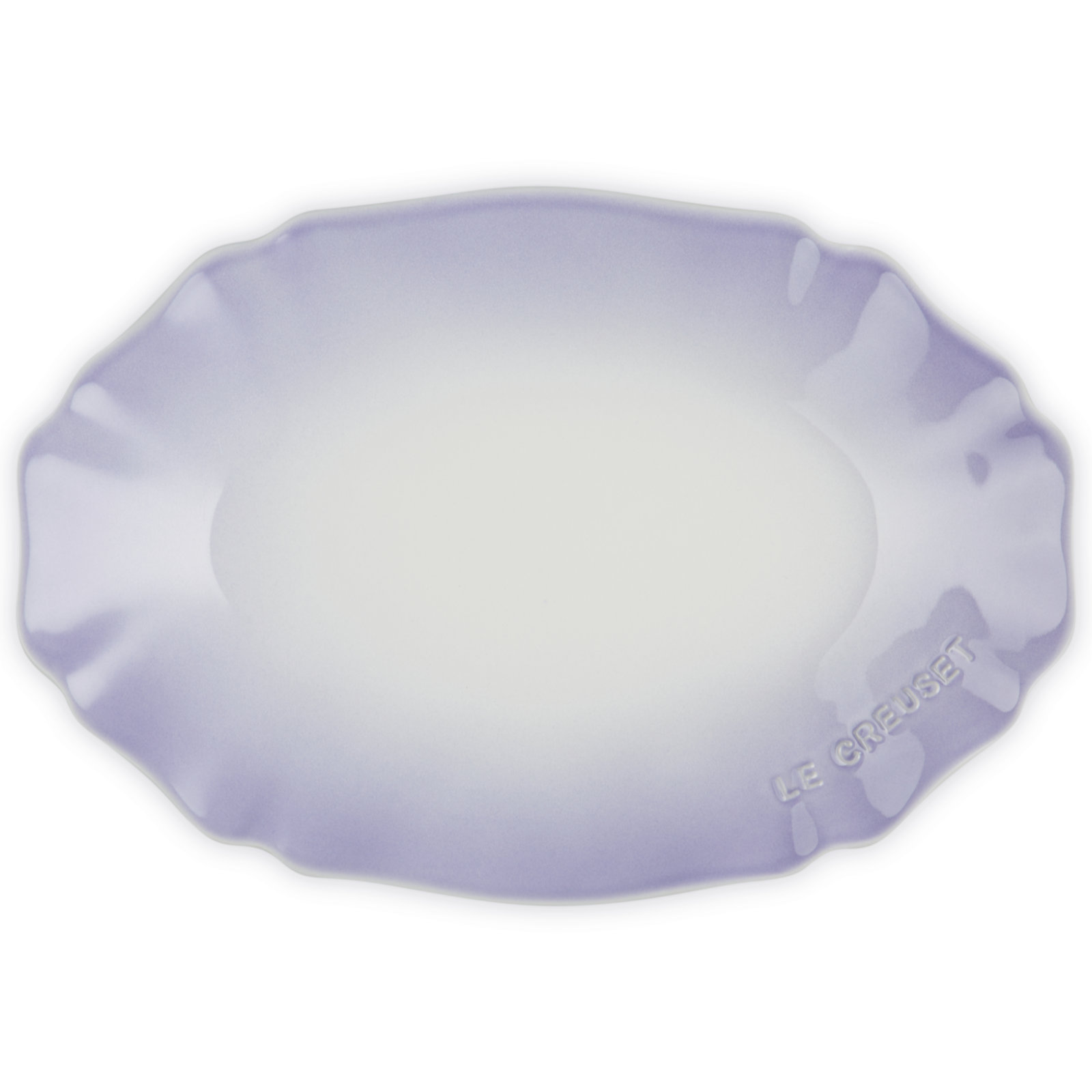 Elegant Frill Oval Plate image number 1