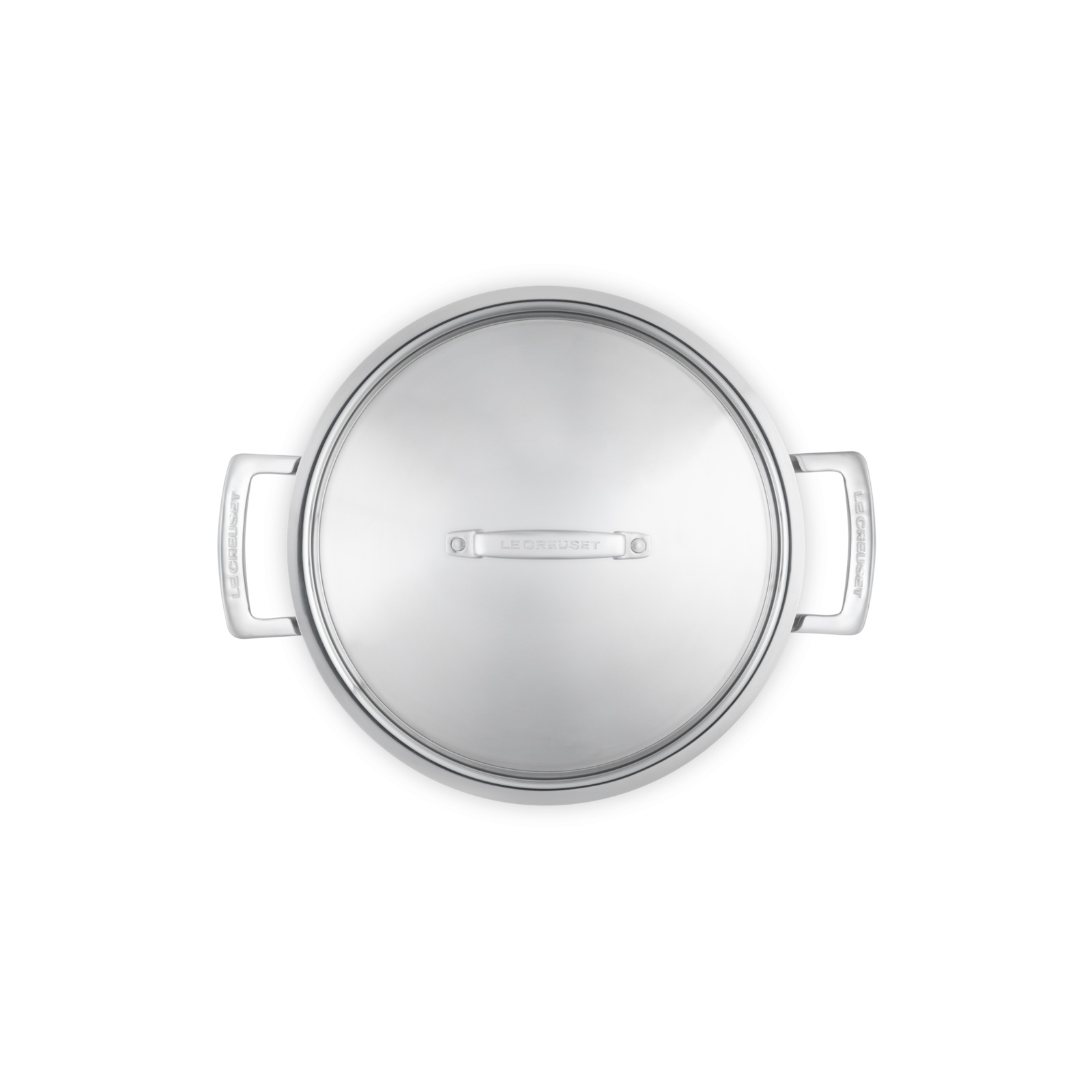 3-ply Stainless Steel Shallow Casserole with SS Lid image number 4