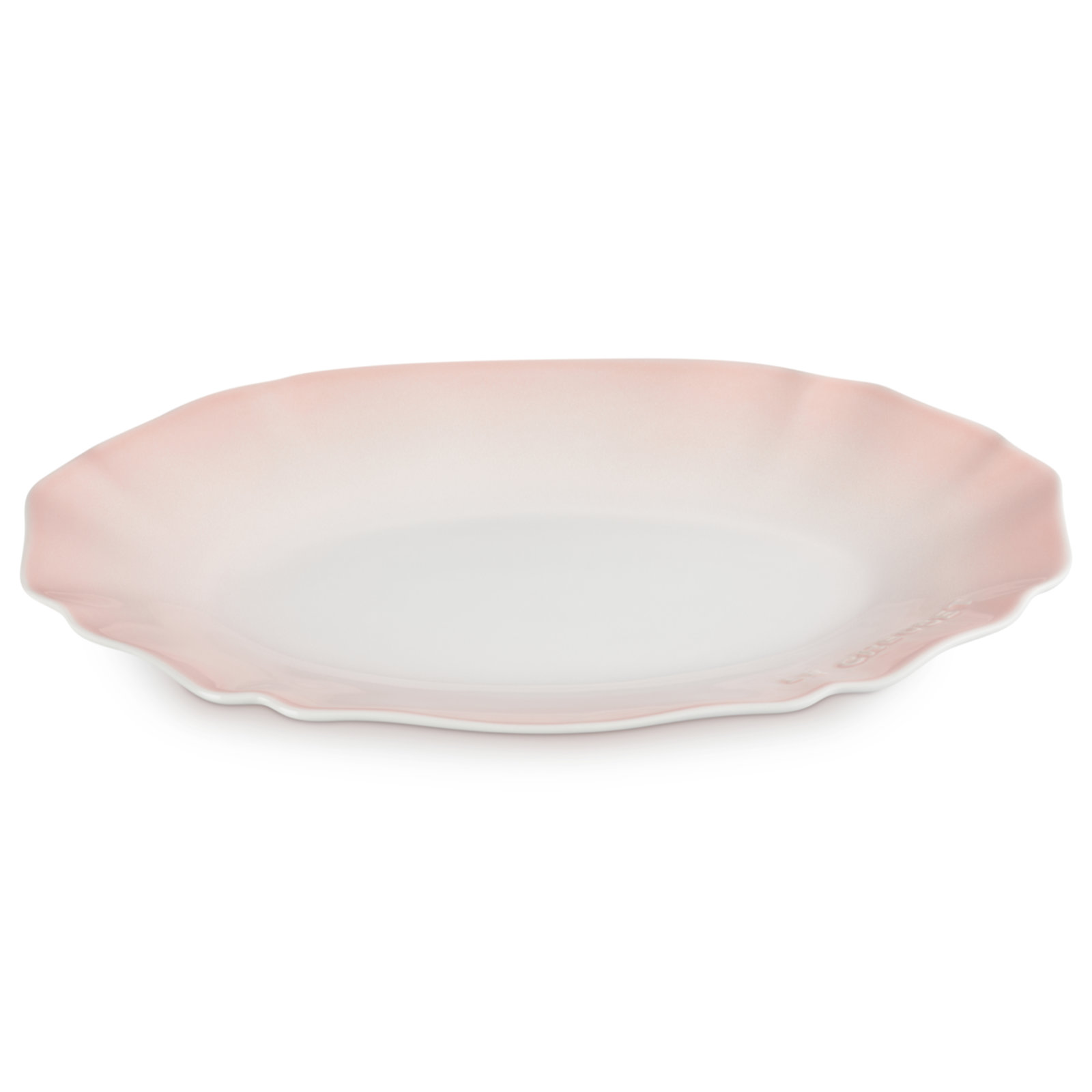 Elegant Frill Oval Plate image number 0