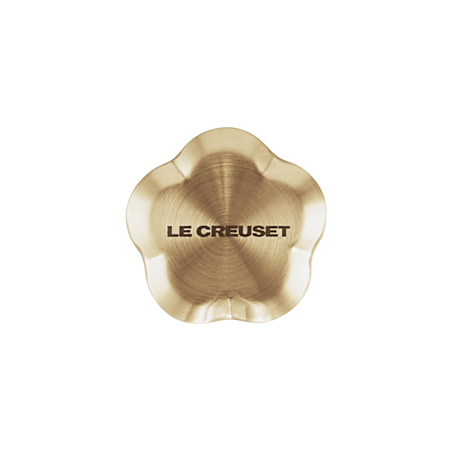 Flower Knob with Blister Light Gold image number 3