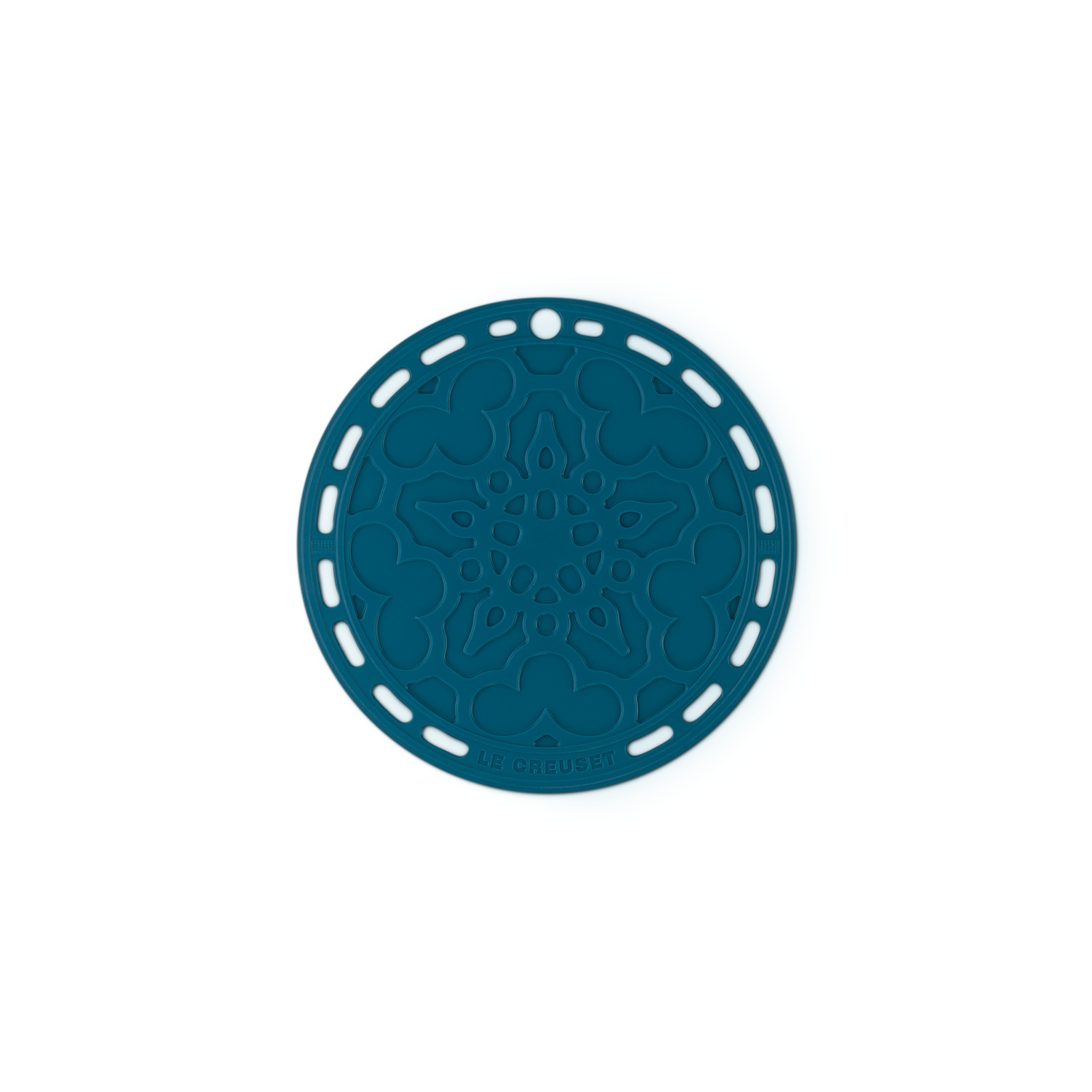 Silicone French Trivet Deep Teal