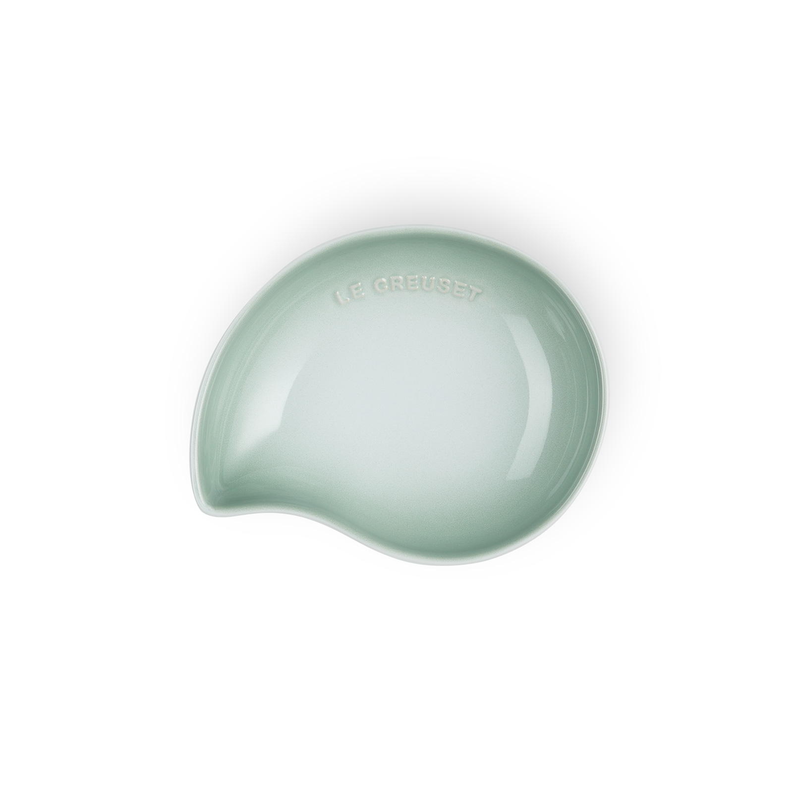 Seoul Sphere Leaf Dish Water Green 16cm