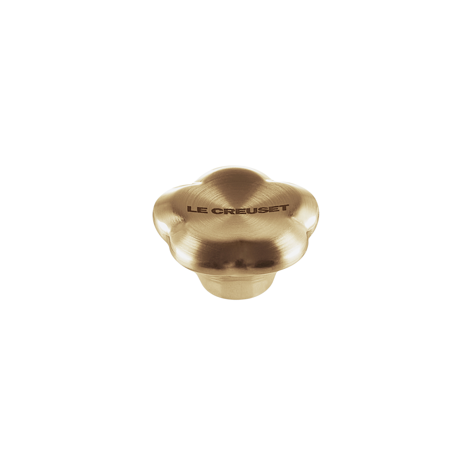 Flower Knob with Blister Light Gold