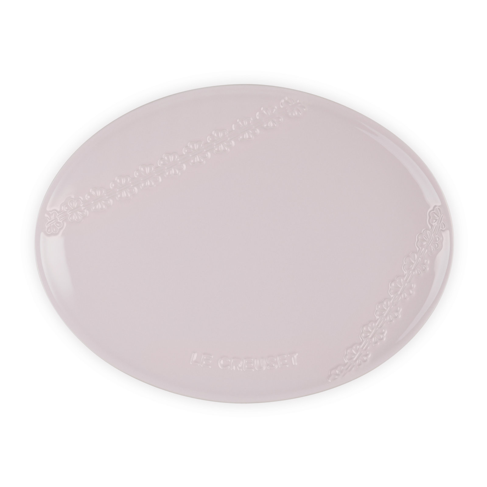 Seoul Oval Plate Lace Relief image number 0