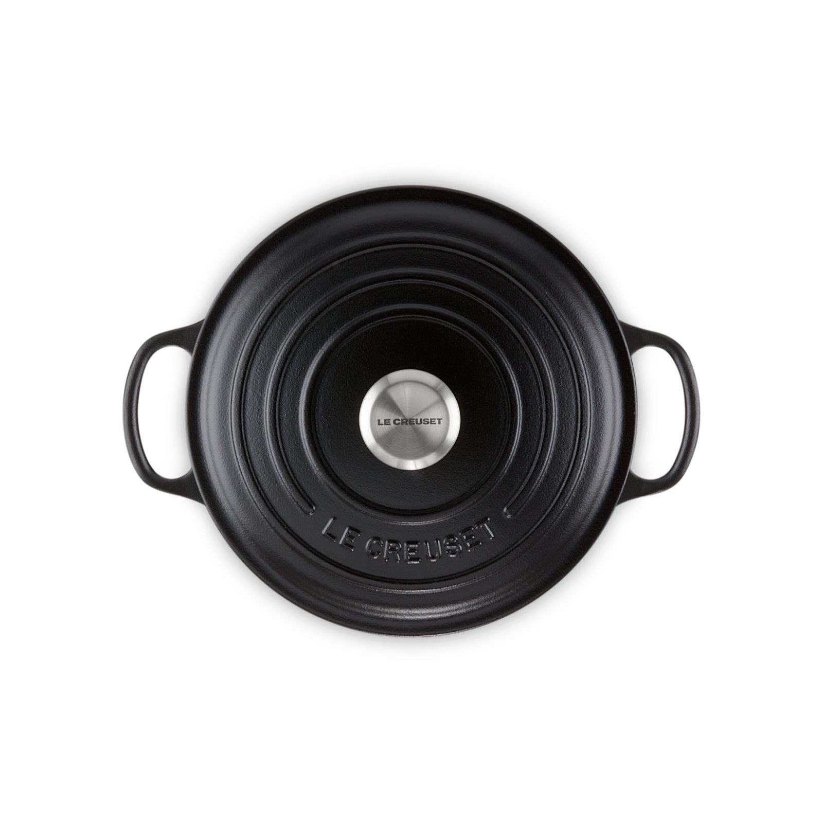 Round French Oven Silver Knob image number 3