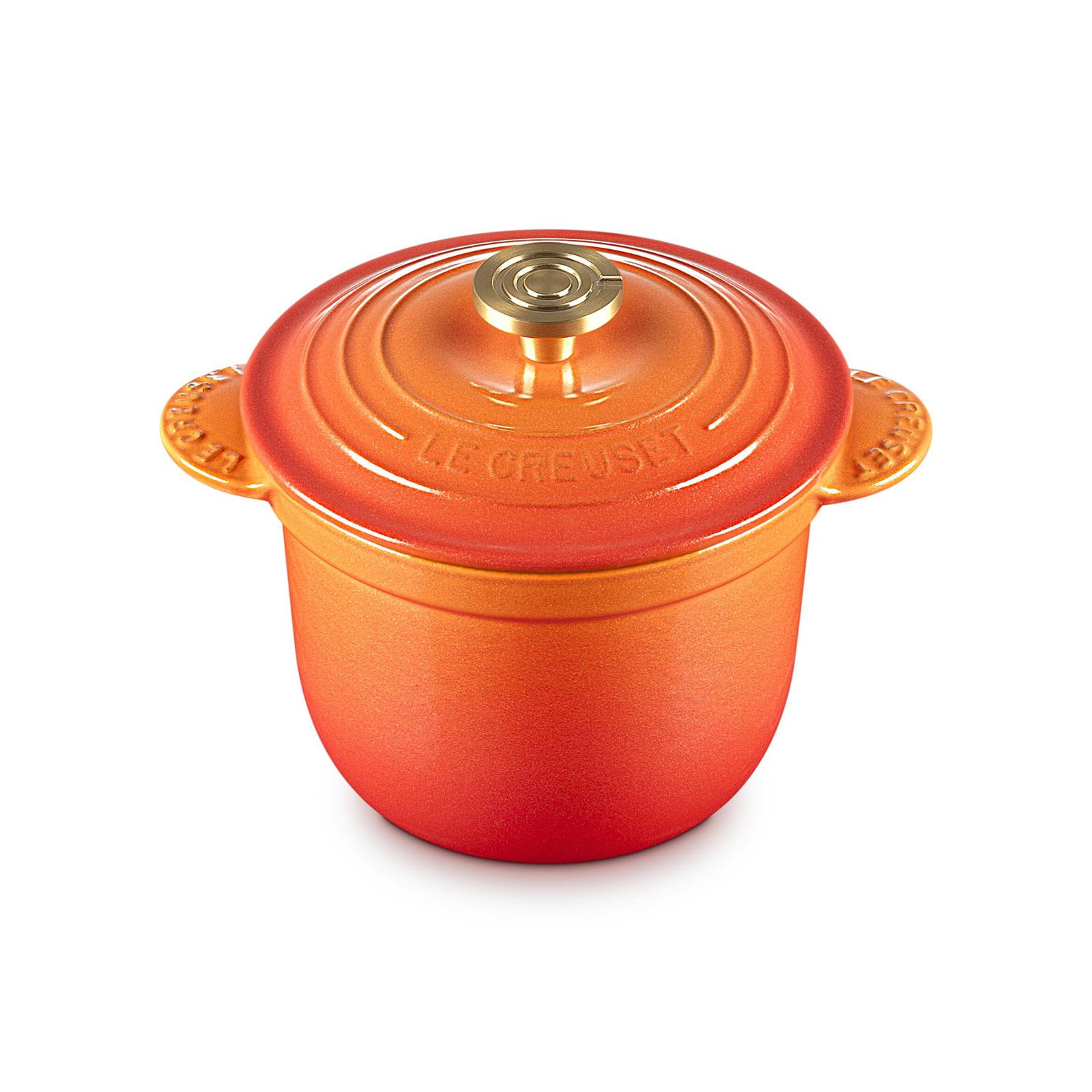 Rice Pot Flamme Dorée Light Gold Crucible Knob image number 1