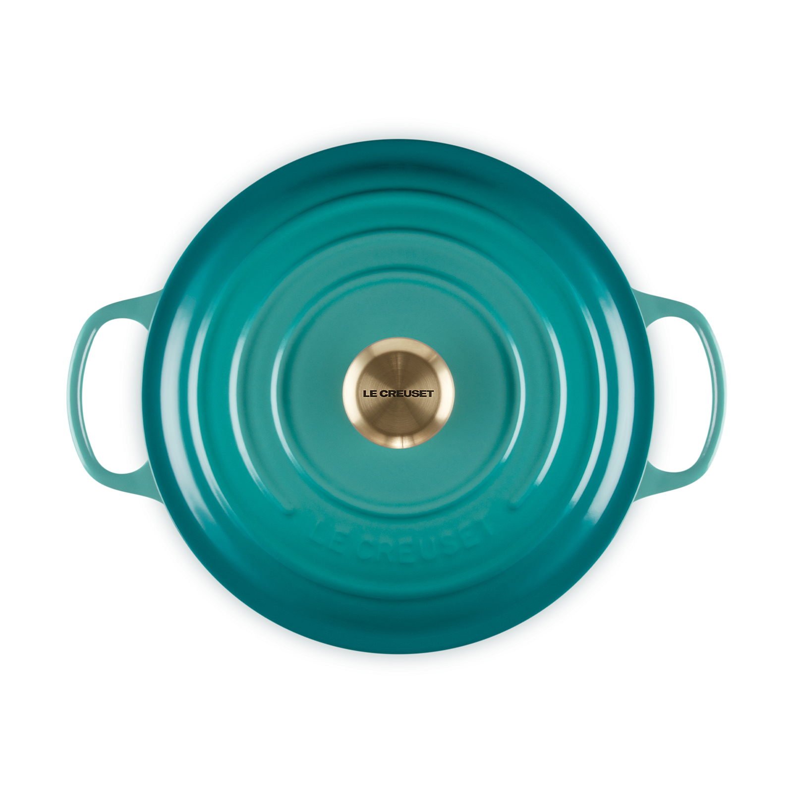 Signature Round French Oven Light Gold Knob image number 3