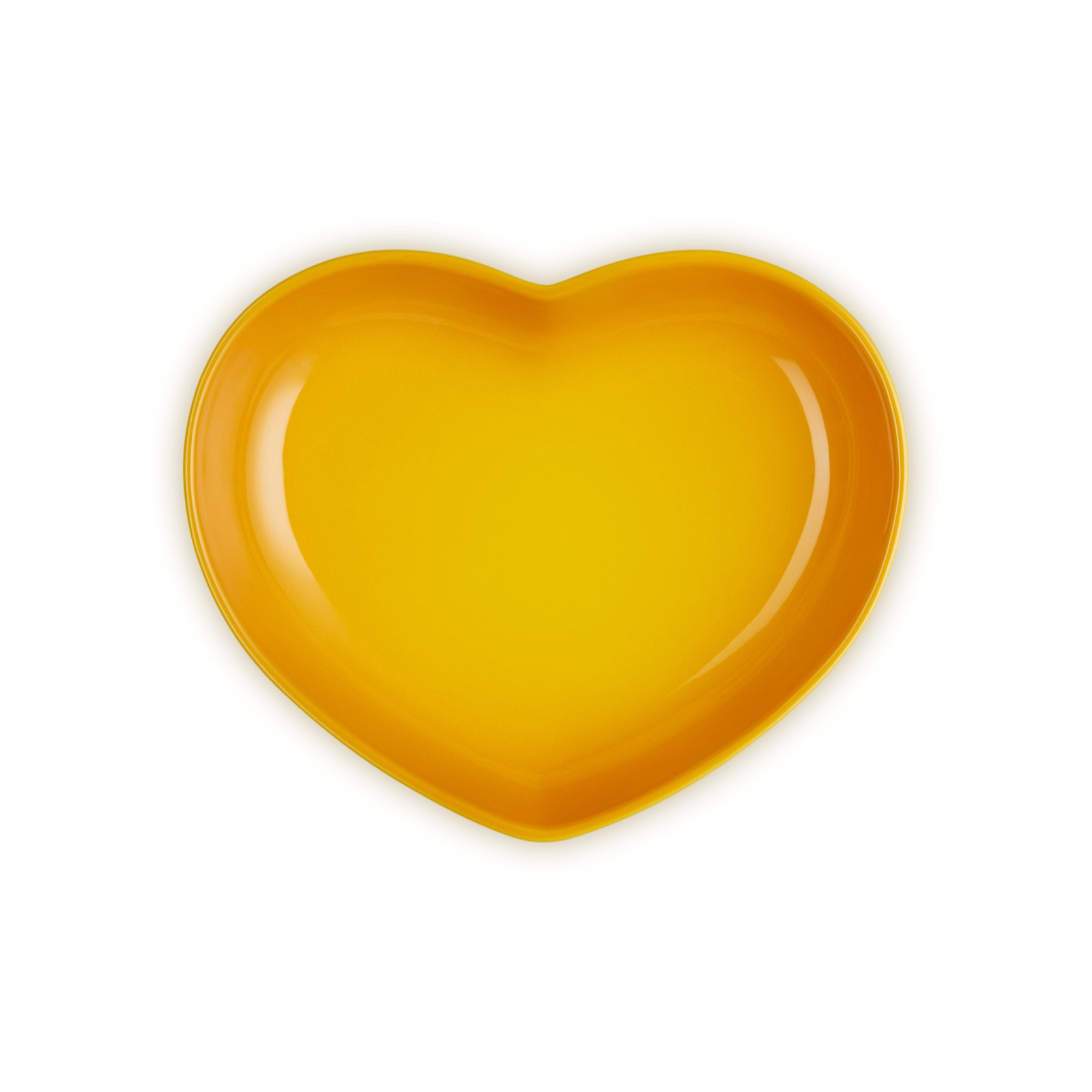 Medium Heart Stoneware Dish Nectar 21cm