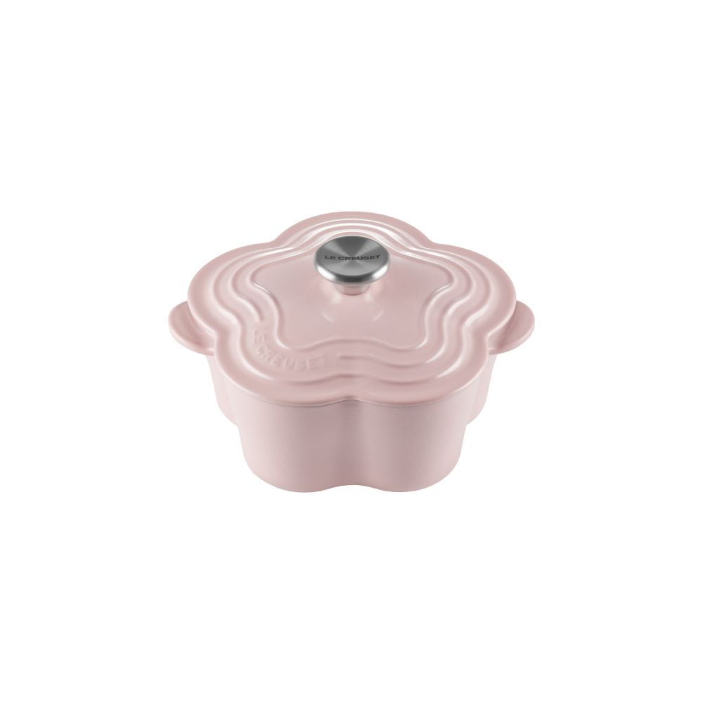 Flower Shaped Casserole 20cm Chiffon Pink