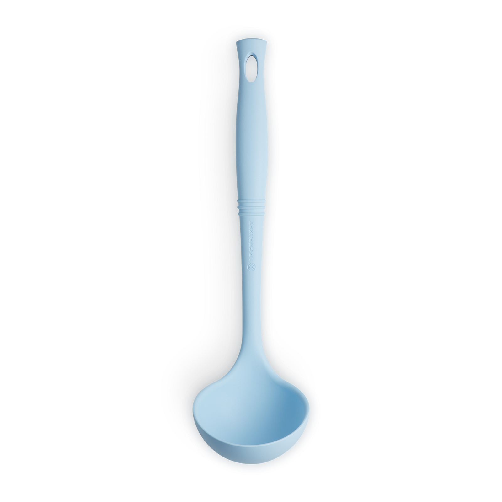 Revolution Frying Ladle Silicone Handle Coastal Blue
