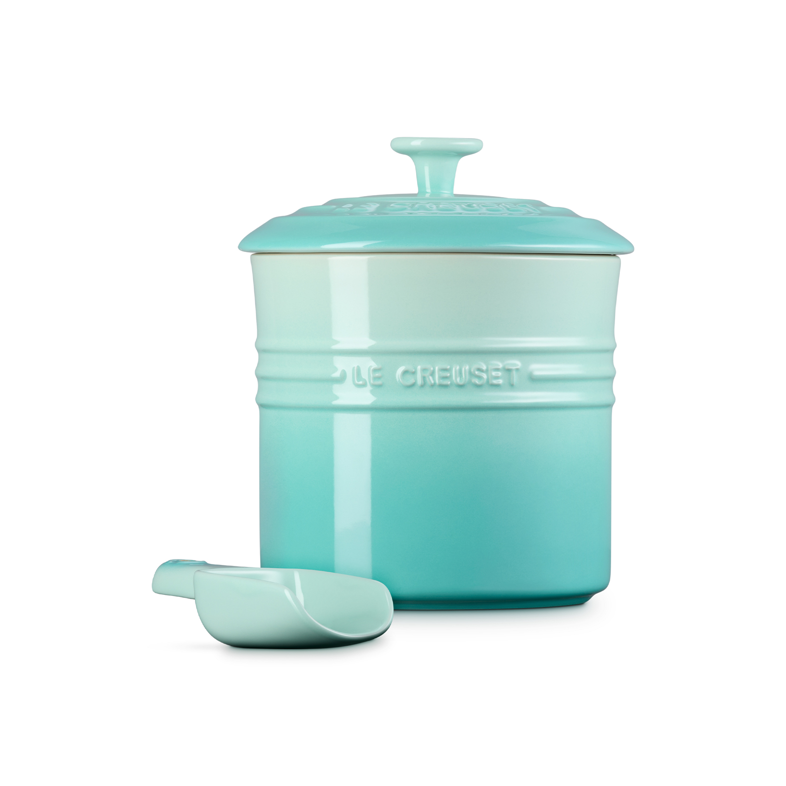 Pet Food Container with Scoop image number 2