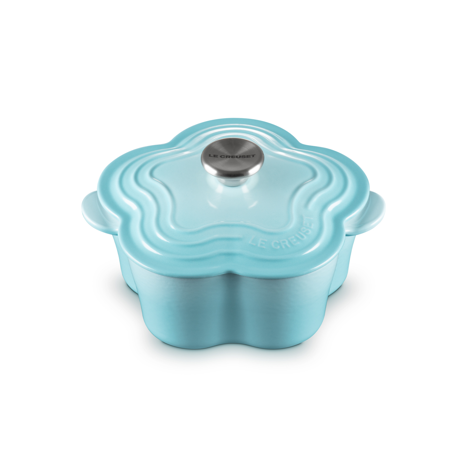 Flower Shaped Casserole Purist Blue 20cm