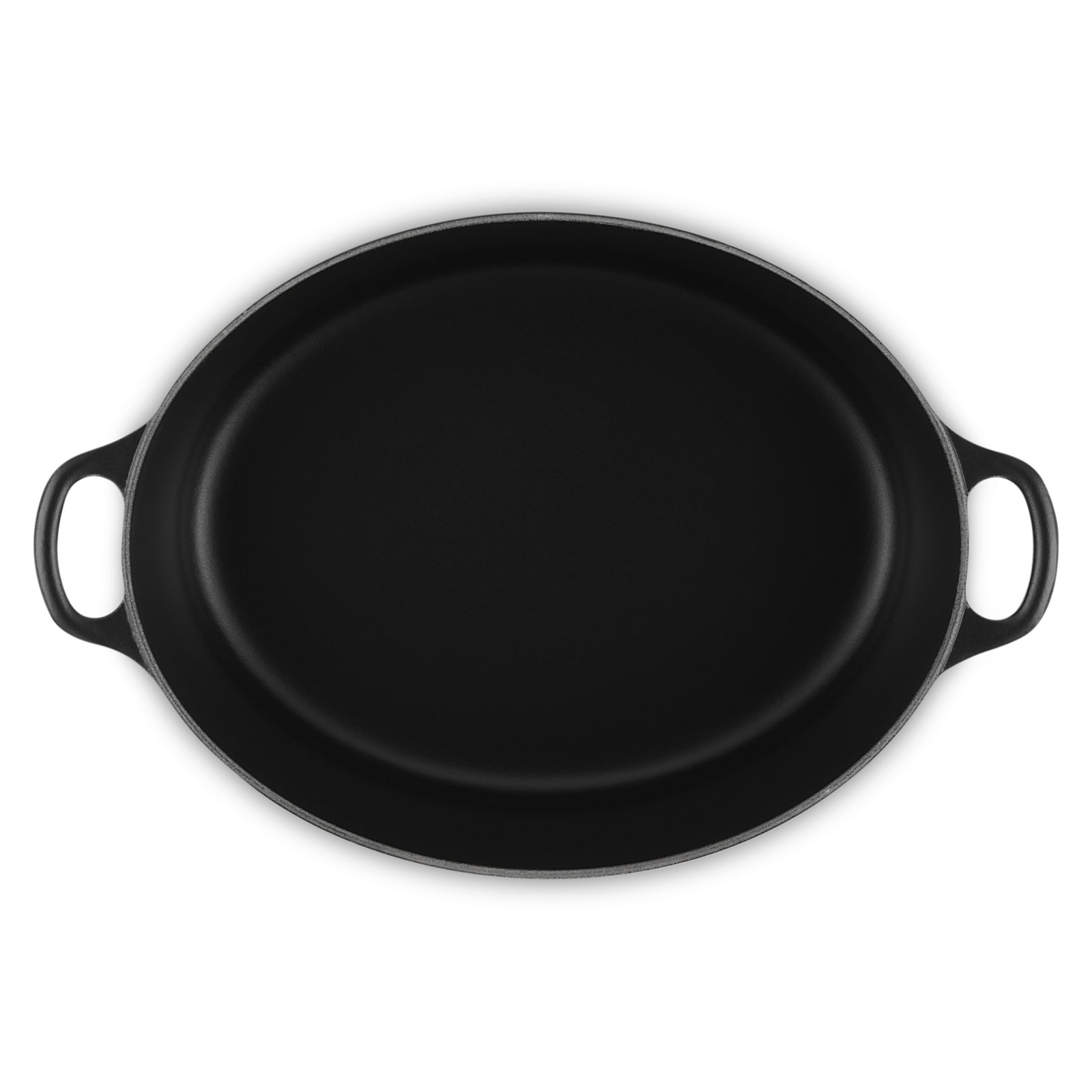Oval French Oven Black Interior image number 3
