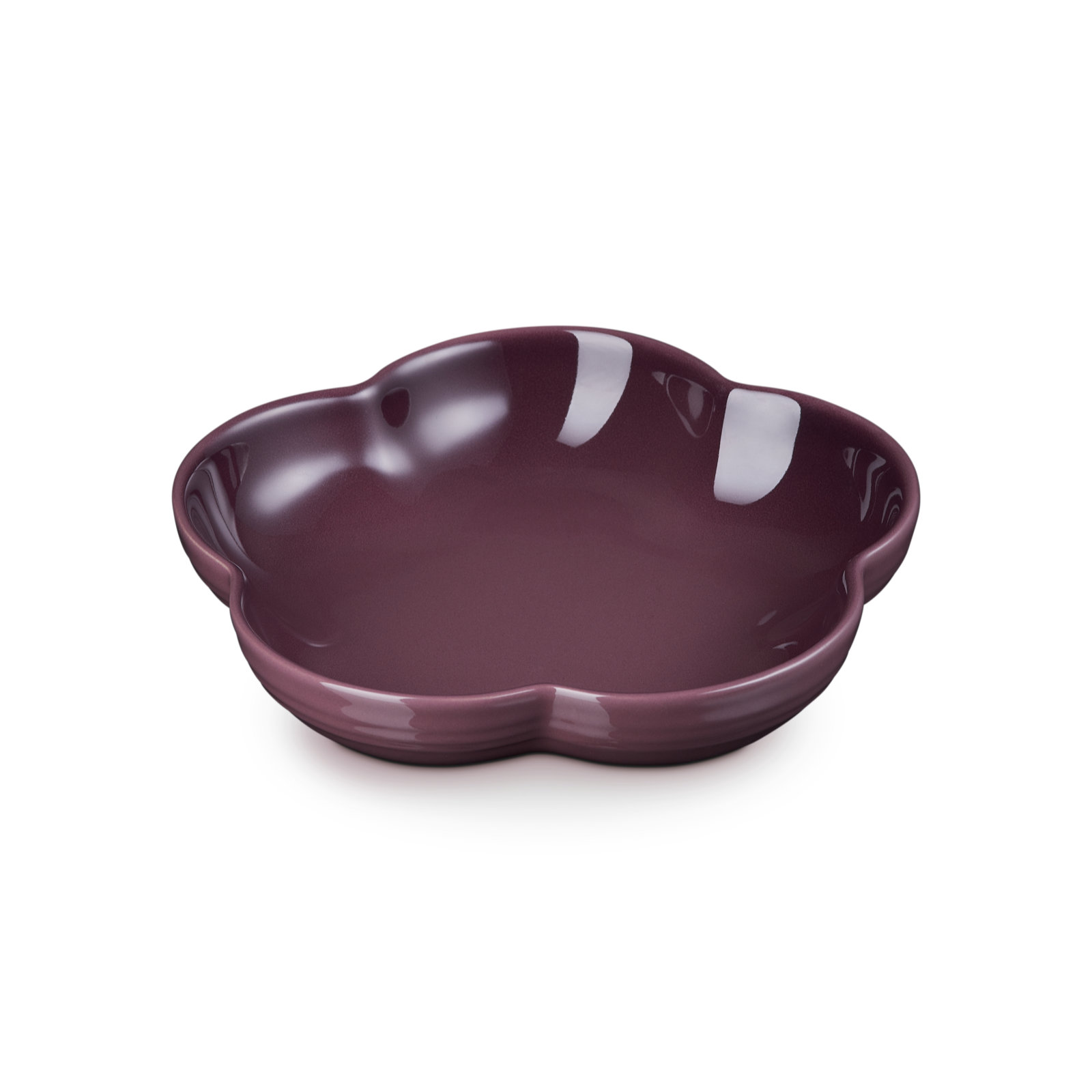 Flower Stoneware Dish image number 0