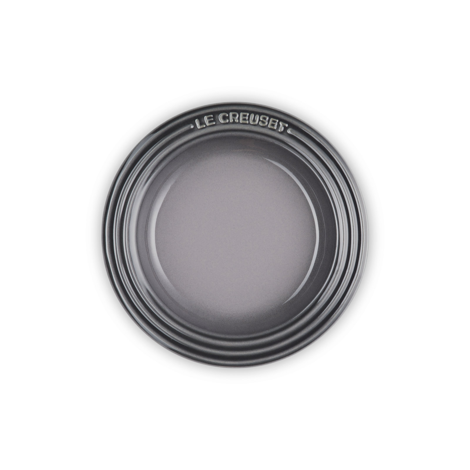 Manilla Stoneware Round Plate Flint 15cm