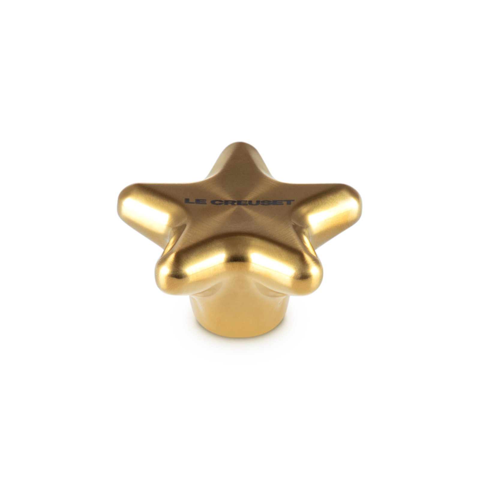 Stainless Steel Star Knob with Blister Gold