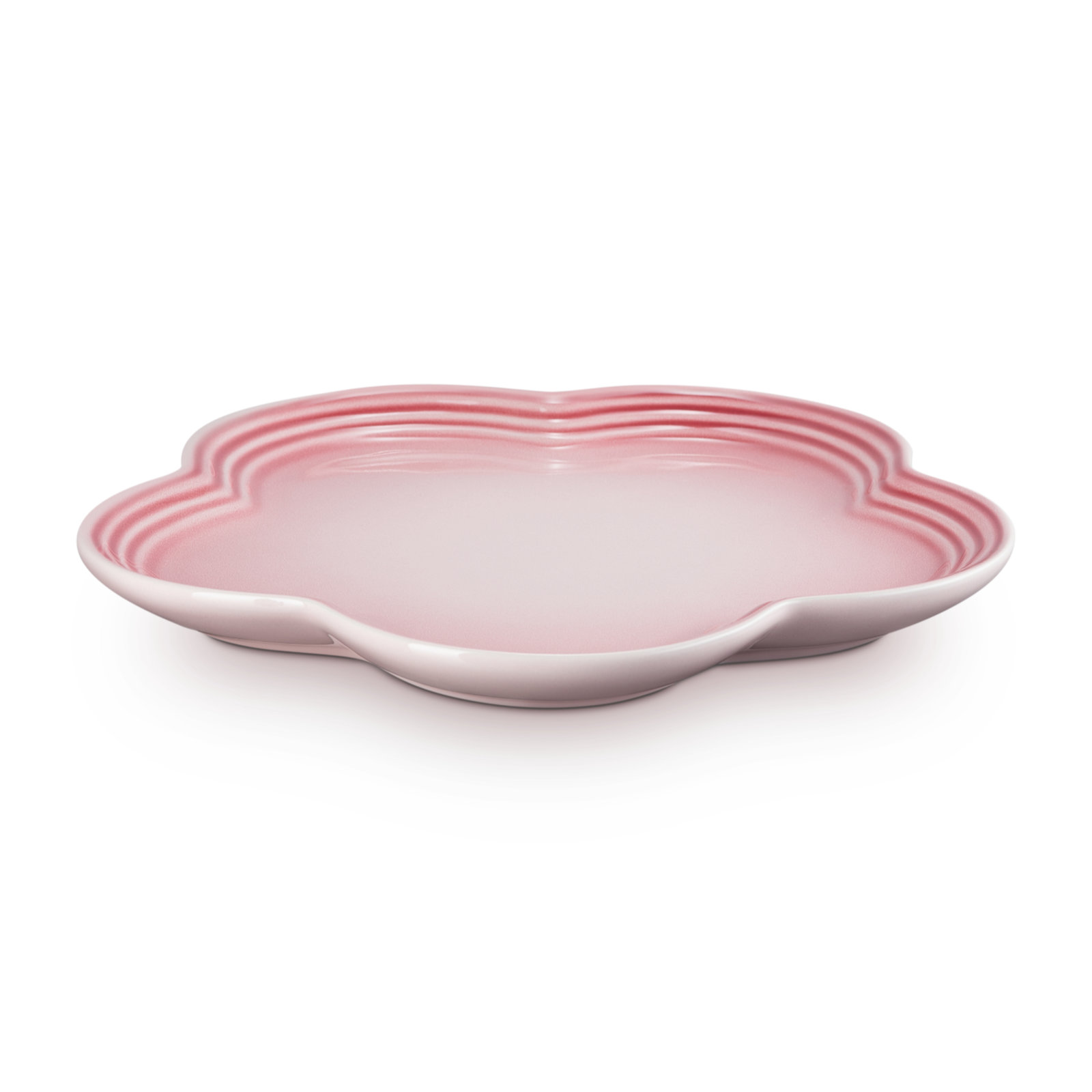 Flower Stoneware Plate image number 1