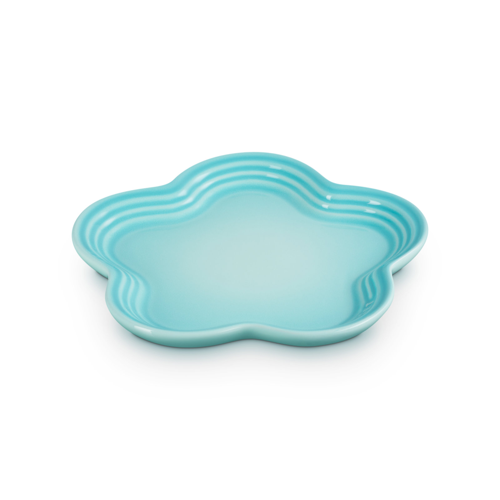 Flower Stoneware Plate image number 2