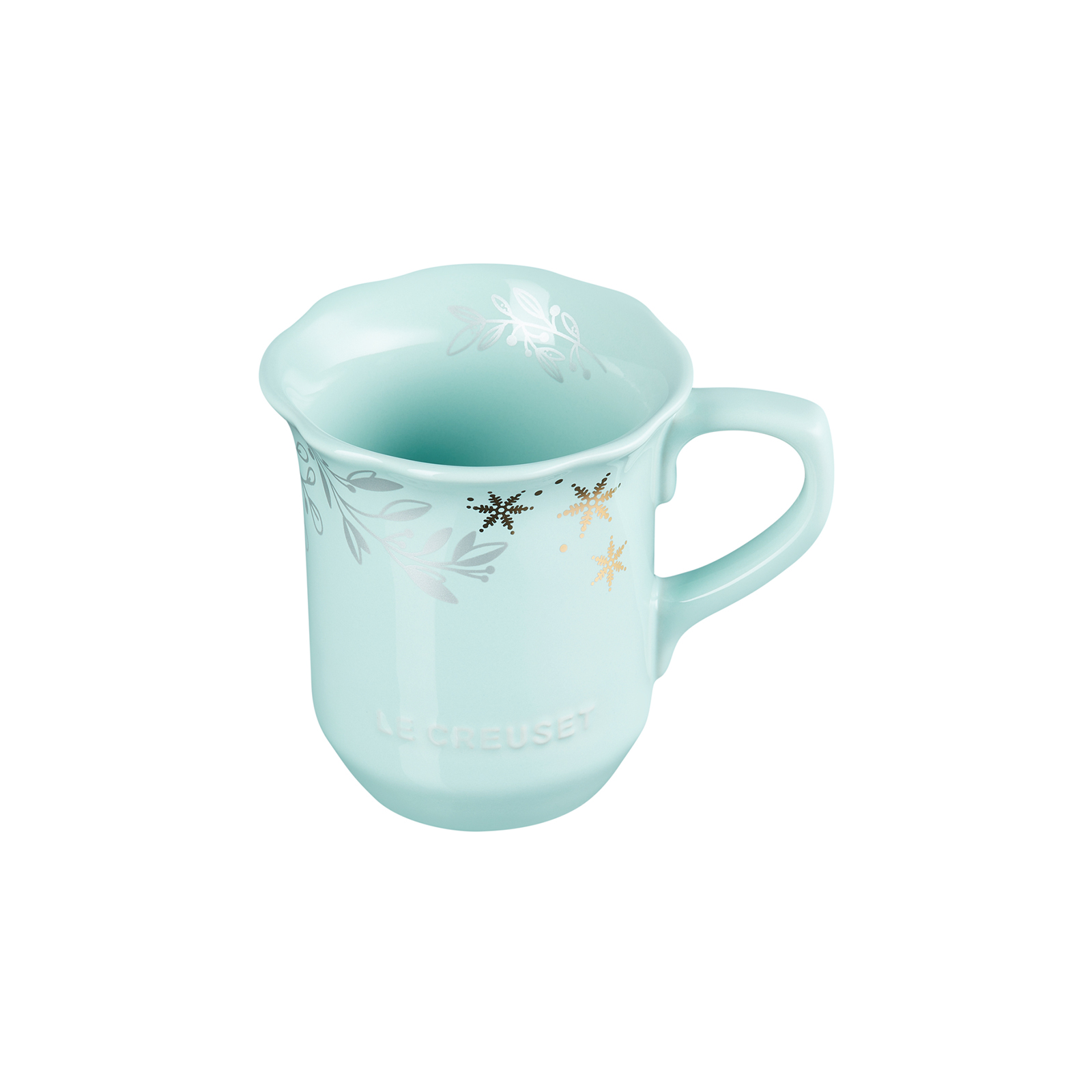 Elegant Frill Stoneware Mug image number 1