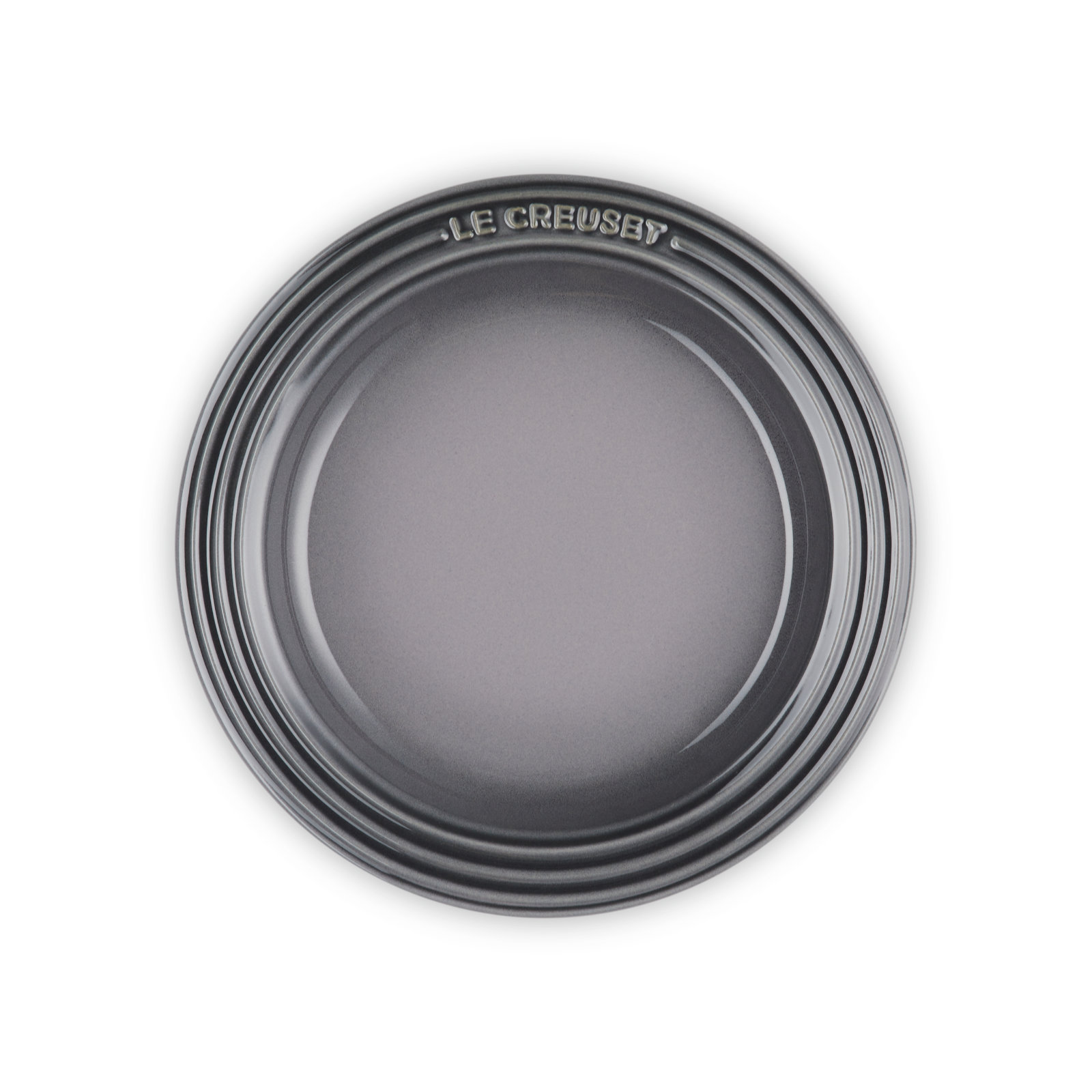 Manilla Stoneware Round Plate Flint 18cm