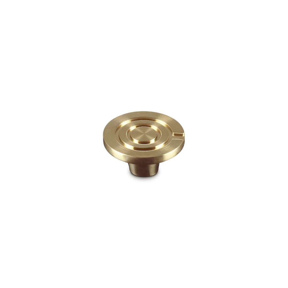 Metal Crucible Light Gold Knob with Blister image number 0