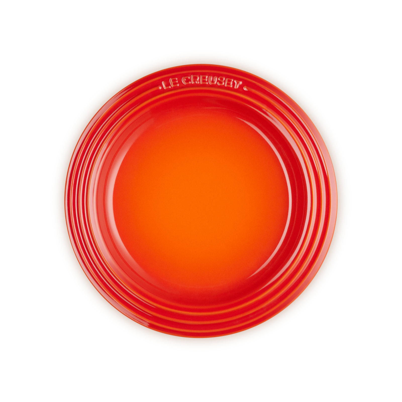 Manilla Round Plate Flame 18cm