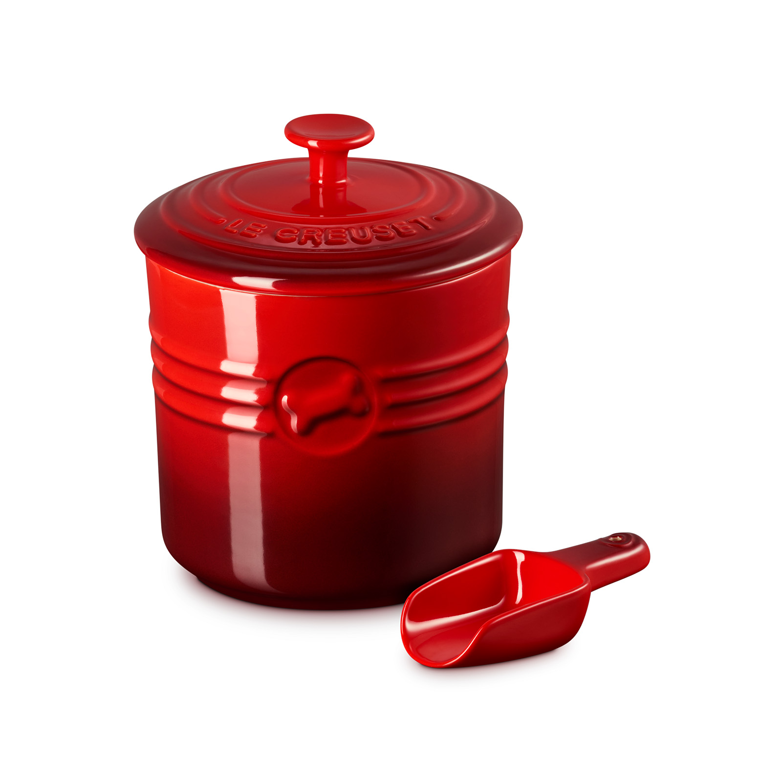 Pet Food Container with Scoop image number 4