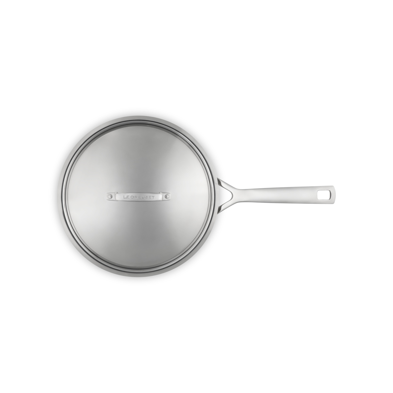 3-ply Stainless Steel Saute Pan with SS Lid image number 2