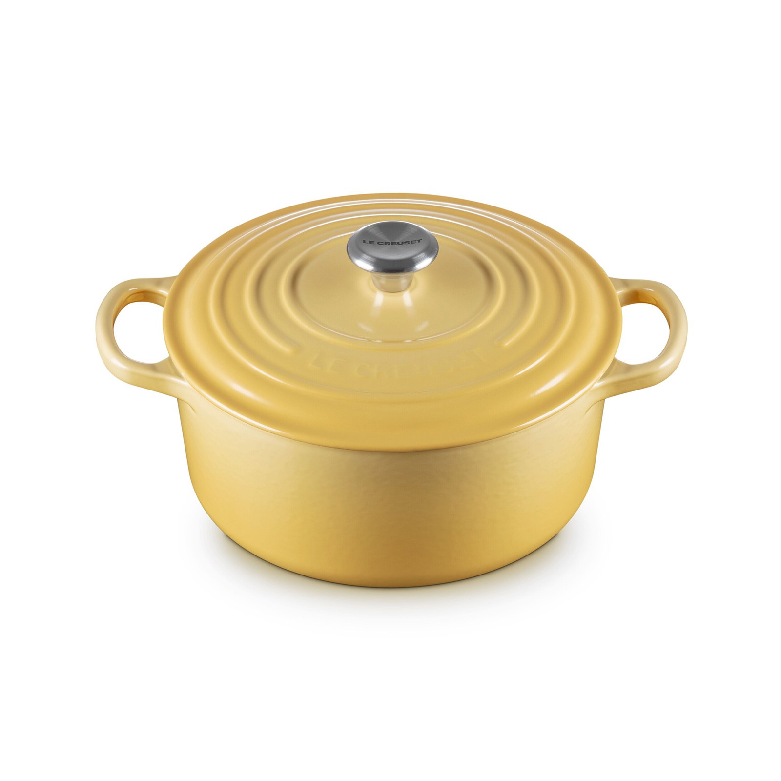 Round French Oven Silver Knob image number 2