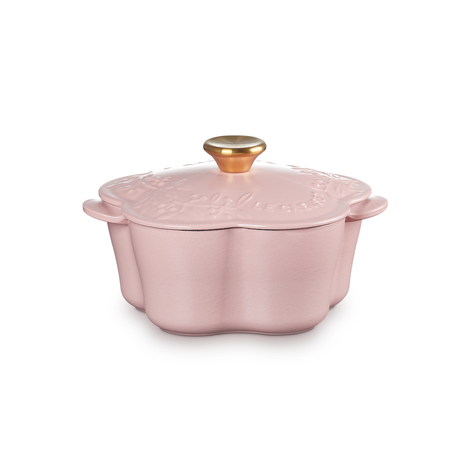 Flower Shaped Cass Elegant Gold Knob image number 1