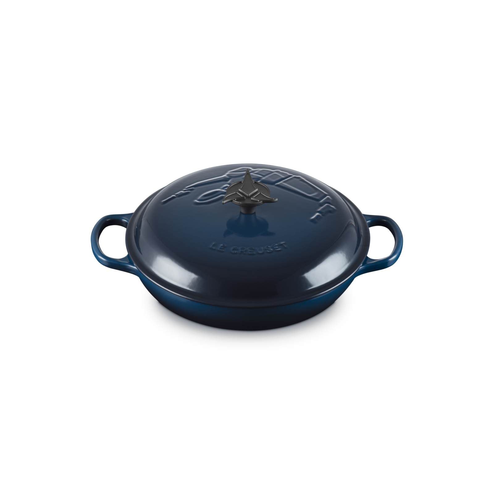 Star Trek Klingon Buffet Casserole with Klingon Trefoil Knob image number 1