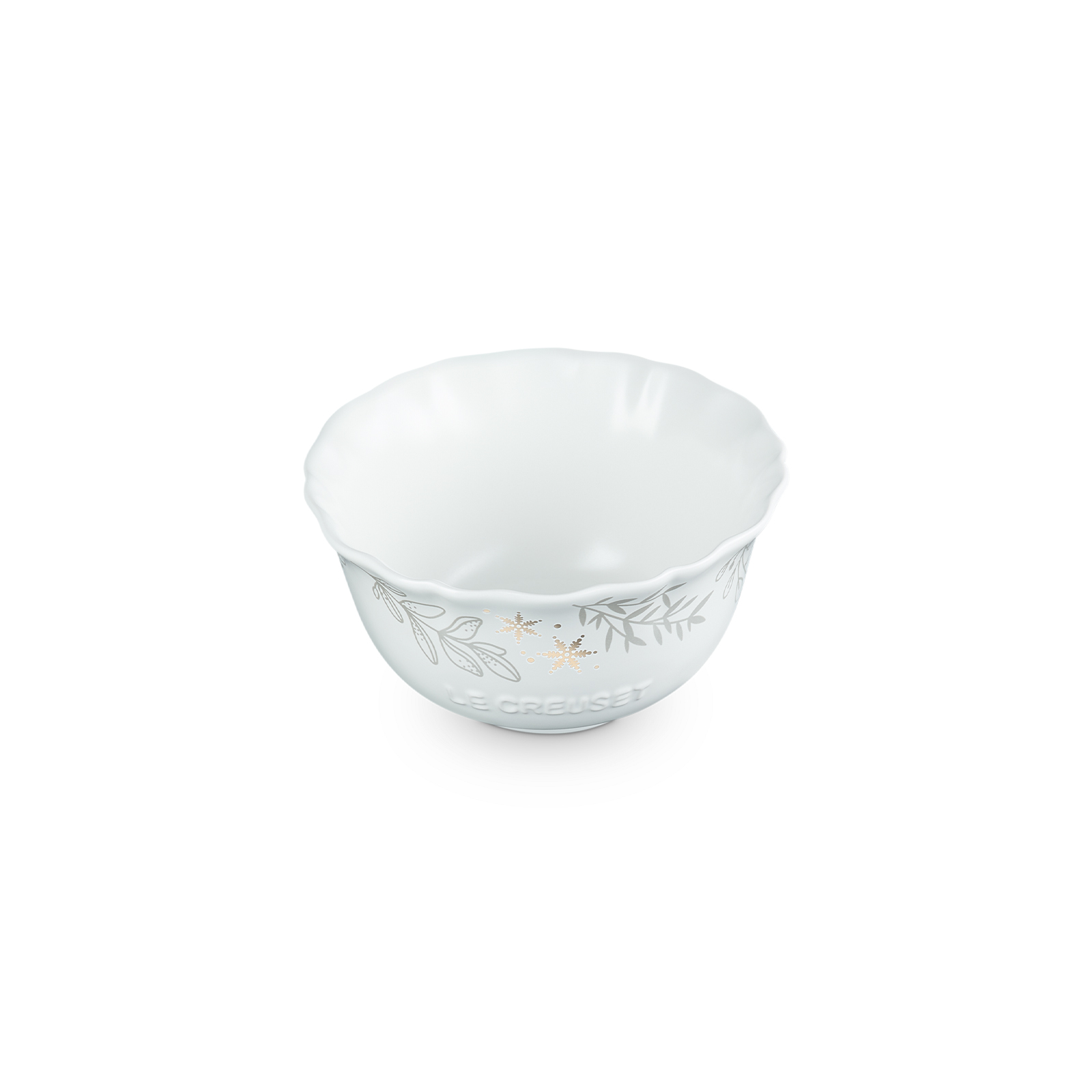 Elegant Frill Stoneware Bowl image number 1