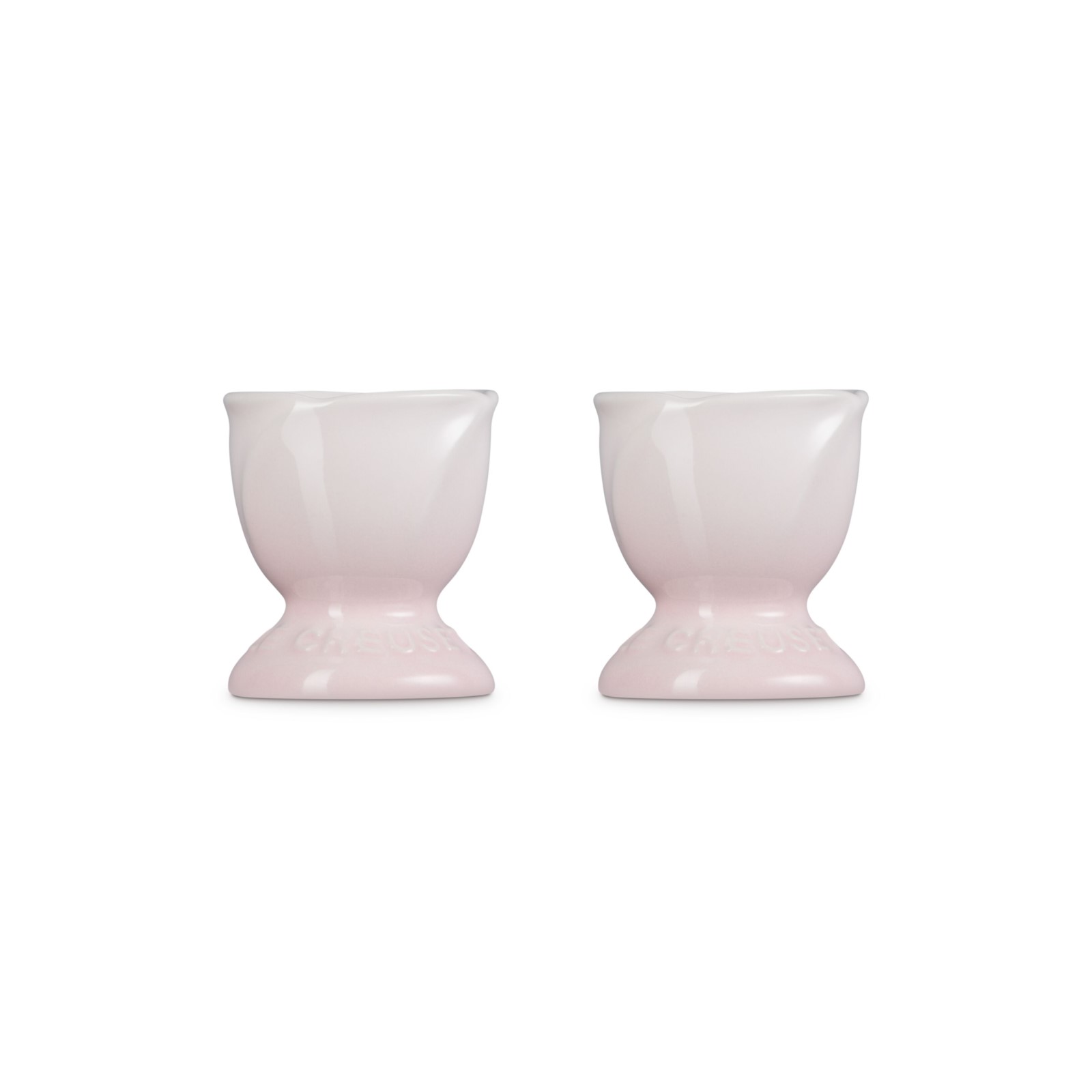 Set of 2 Footed Egg Cup Jardin Relief image number 2