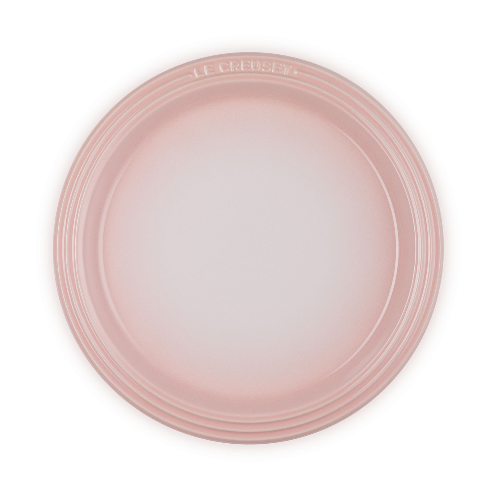 Manilla Round Plate Shell Pink 23cm