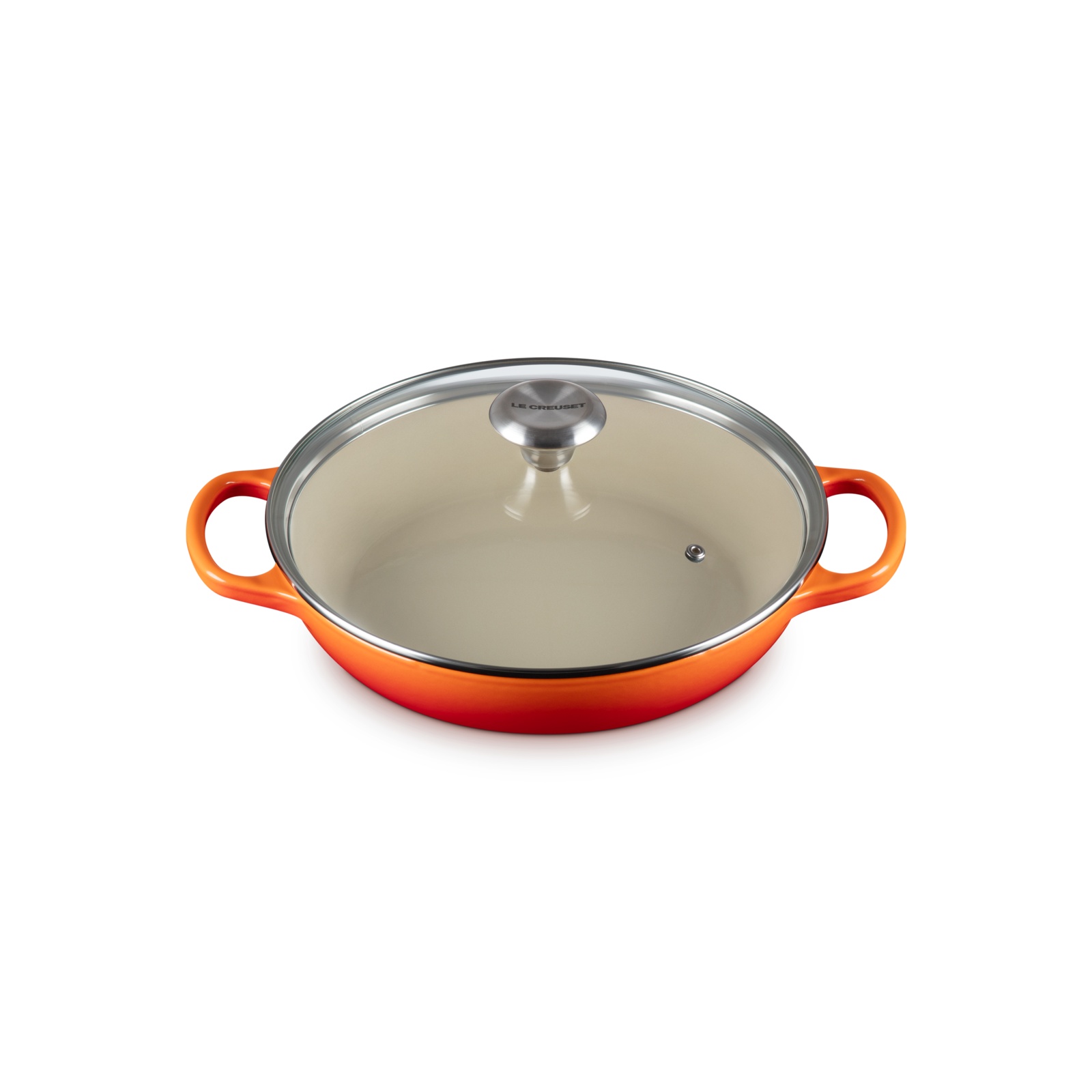 Signature Round Braiser Glass Lid image number 1