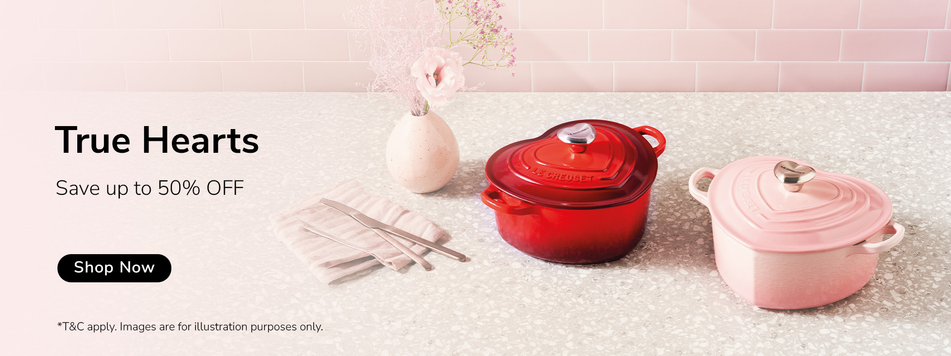 Le Creuset True Hearts