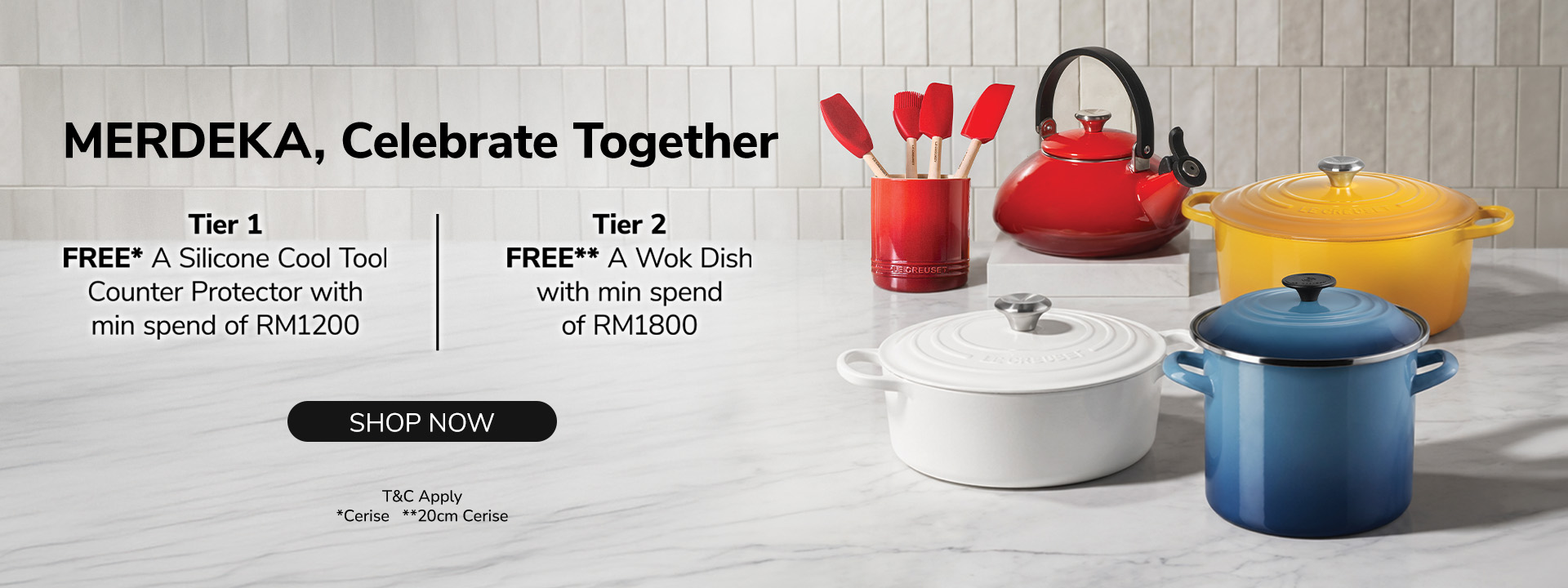 Le Creuset Merdeka Celebrate Together